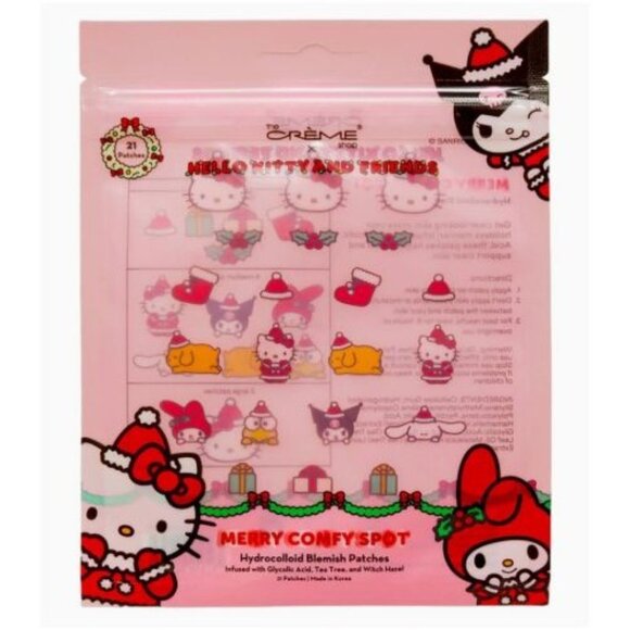 The Creme Shop X Hello Kitty Merry Comfy Spot Blemish Patch Set of 2 - Picture 6 of 6